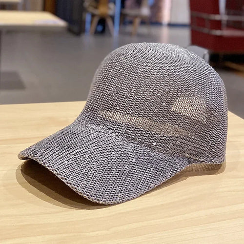 Chapeau de plage d'été en maille pour baseball