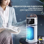Climatiseur portable personnel – ventilateur rafraîchisseur à évaporation