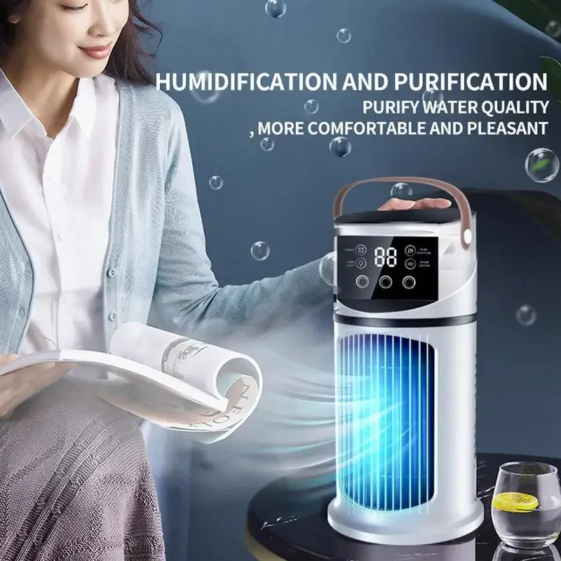 Climatiseur portable personnel – ventilateur rafraîchisseur à évaporation