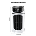 Mini ventilateur portable de refroidissement à eau et à air