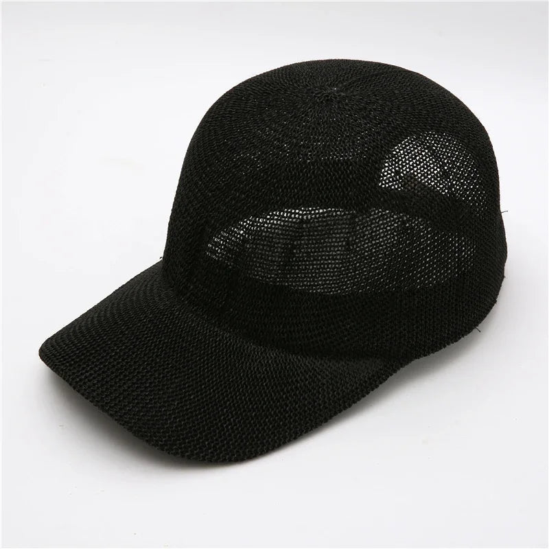 Chapeau de plage d'été en maille pour baseball