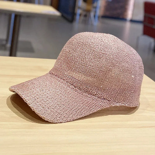 Chapeau de plage d'été en maille pour baseball