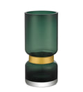 Vase au design classique, d'une qualité exceptionnelle, en verre vert TRIER 28 GE