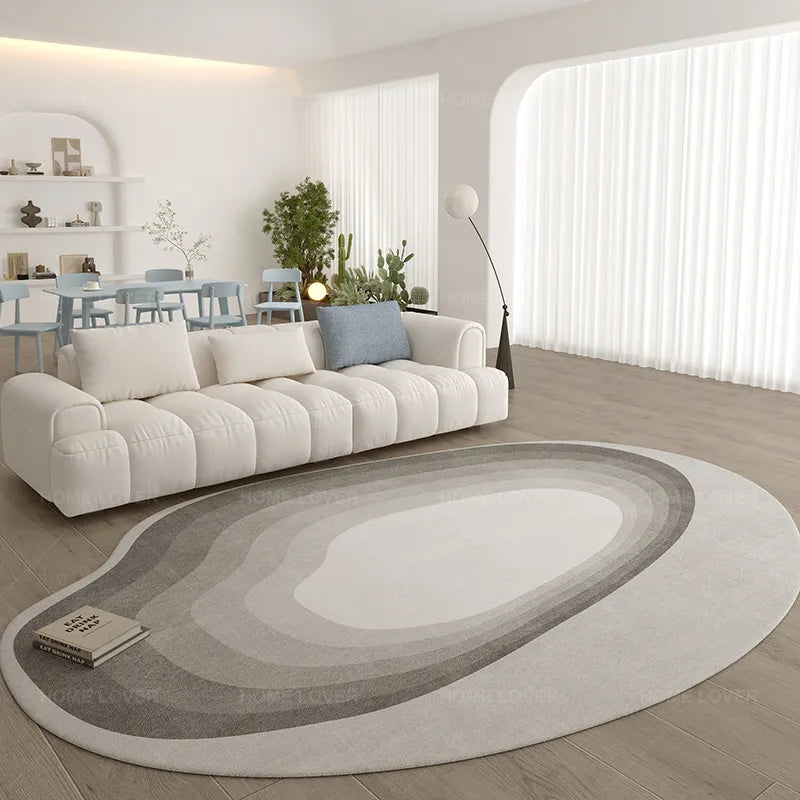Tapis de forme irrégulière
