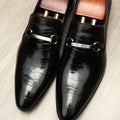 Chaussures habillées pour hommes en cuir de vachette pleine fleur