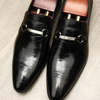 Chaussures habillées pour hommes en cuir de vachette pleine fleur