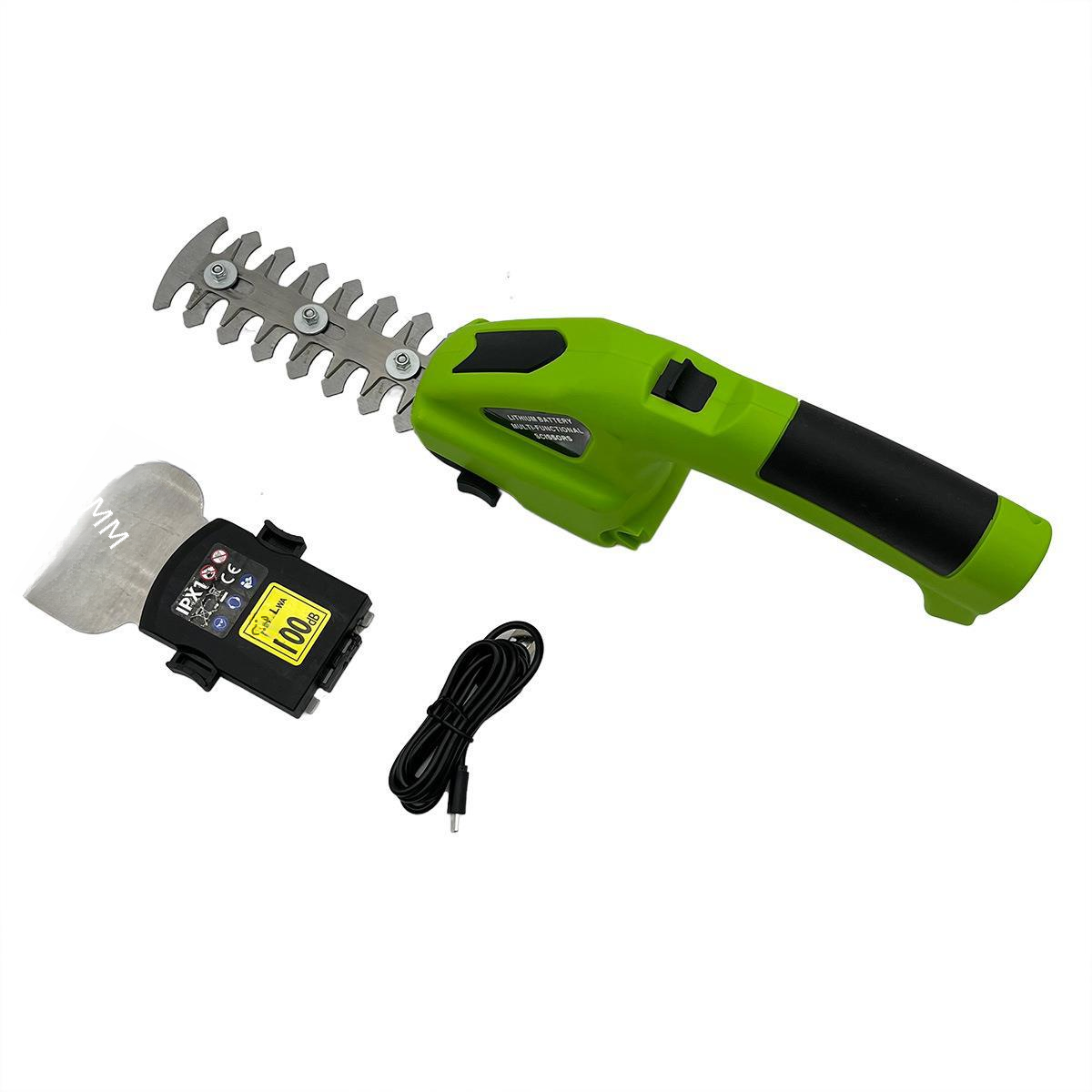 Taille-haie et ébrancheur électrique sans fil - Outil de jardinage