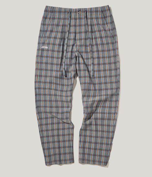 Pantalon décontracté à carreaux style britannique rétro automne 2020