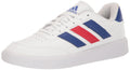 Baskets adidas Courtblock pour homme, blanches/blanches/rouge écarlate, pointure 14