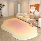 Tapis de forme irrégulière