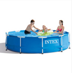 Piscine gonflable ronde à supports