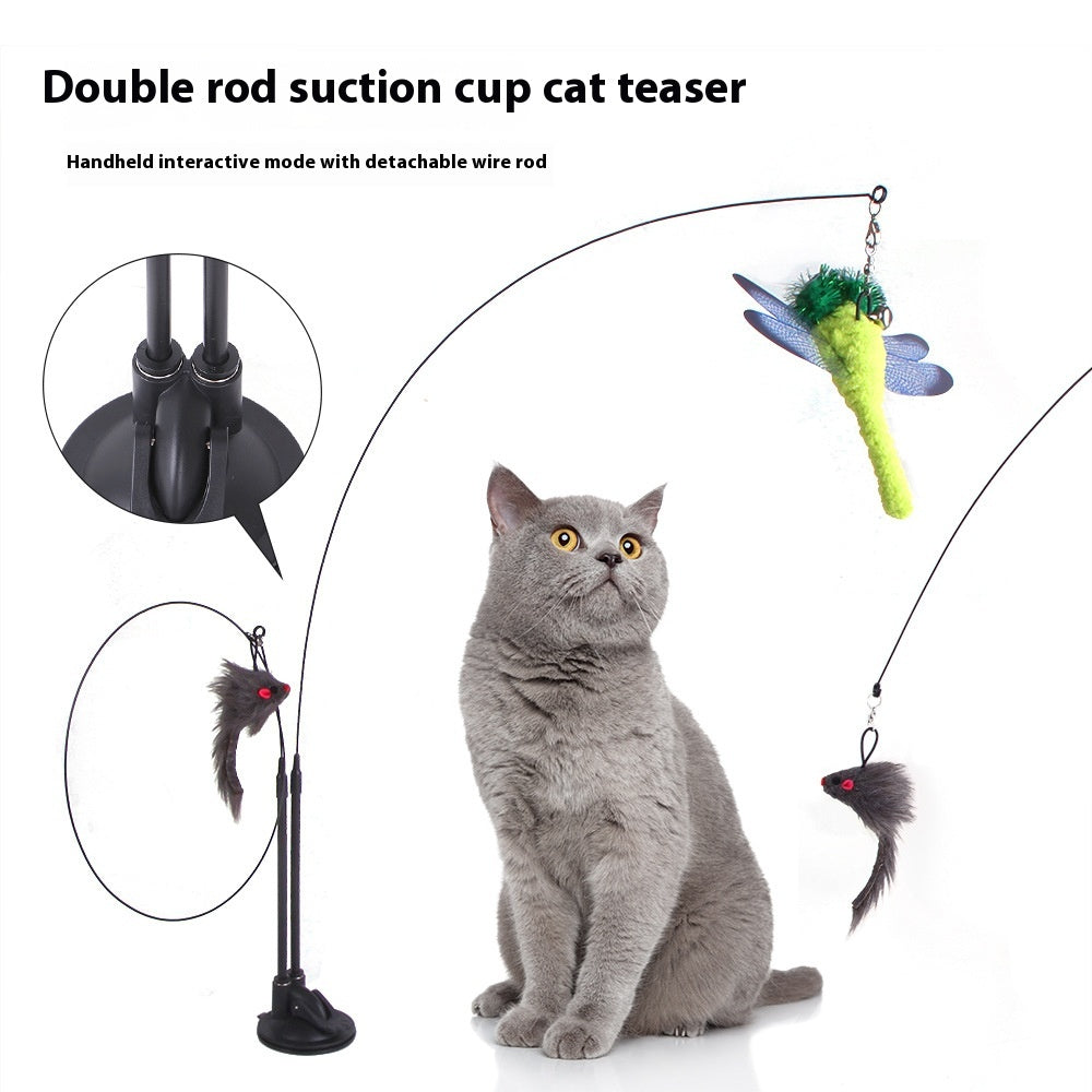 Jouet à ventouse pour chat