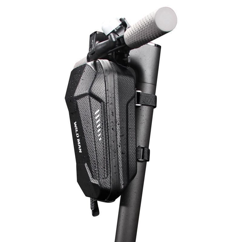Sacoche avant universelle pour trottinette électrique - 2 L en EVA rigide