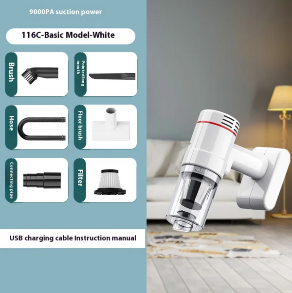 Aspirateur de voiture sans fil portatif