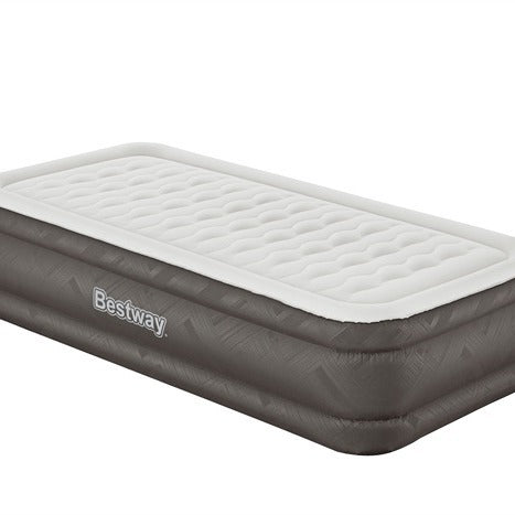 Matelas gonflable double couche avec pompe intégrée