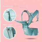 Porte-bébé avec siège de hanche Bass Bear pour portage ventral