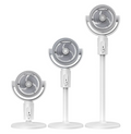Ventilateur circulateur d'air avec télécommande et oscillation 3D, rechargeable par USB