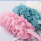 Brosse de douche à manche long et dos en filet