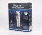 Tondeuse à cheveux électrique rechargeable Kemei pour hommes