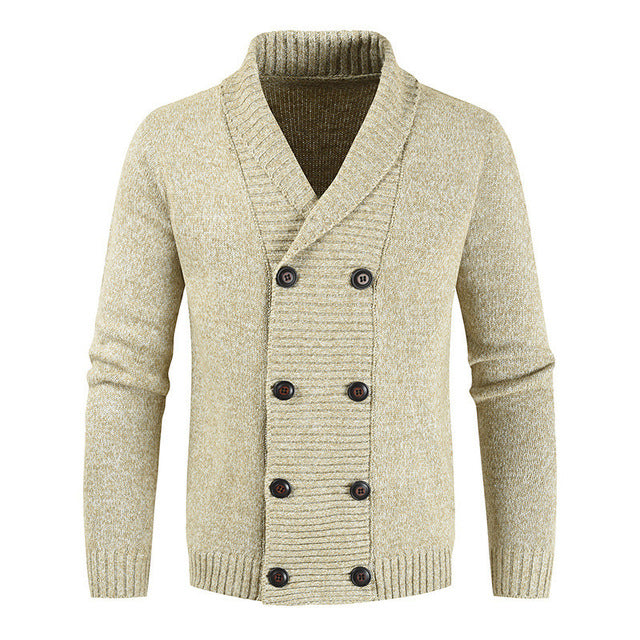 Gilet cardigan à capuche pour homme, coupe ajustée