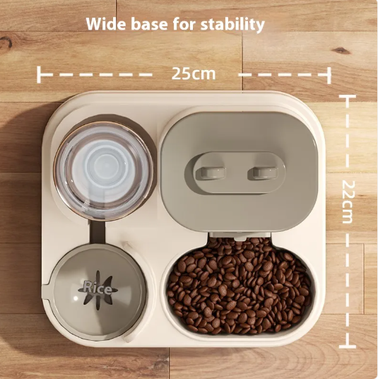 Distributeur Automatique de Nourriture et d'Eau pour Animaux