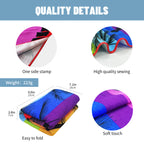 Serviette de plage en microfibre à séchage rapide pour le yoga et les voyages