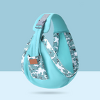Porte-bébé horizontal avec repose-taille