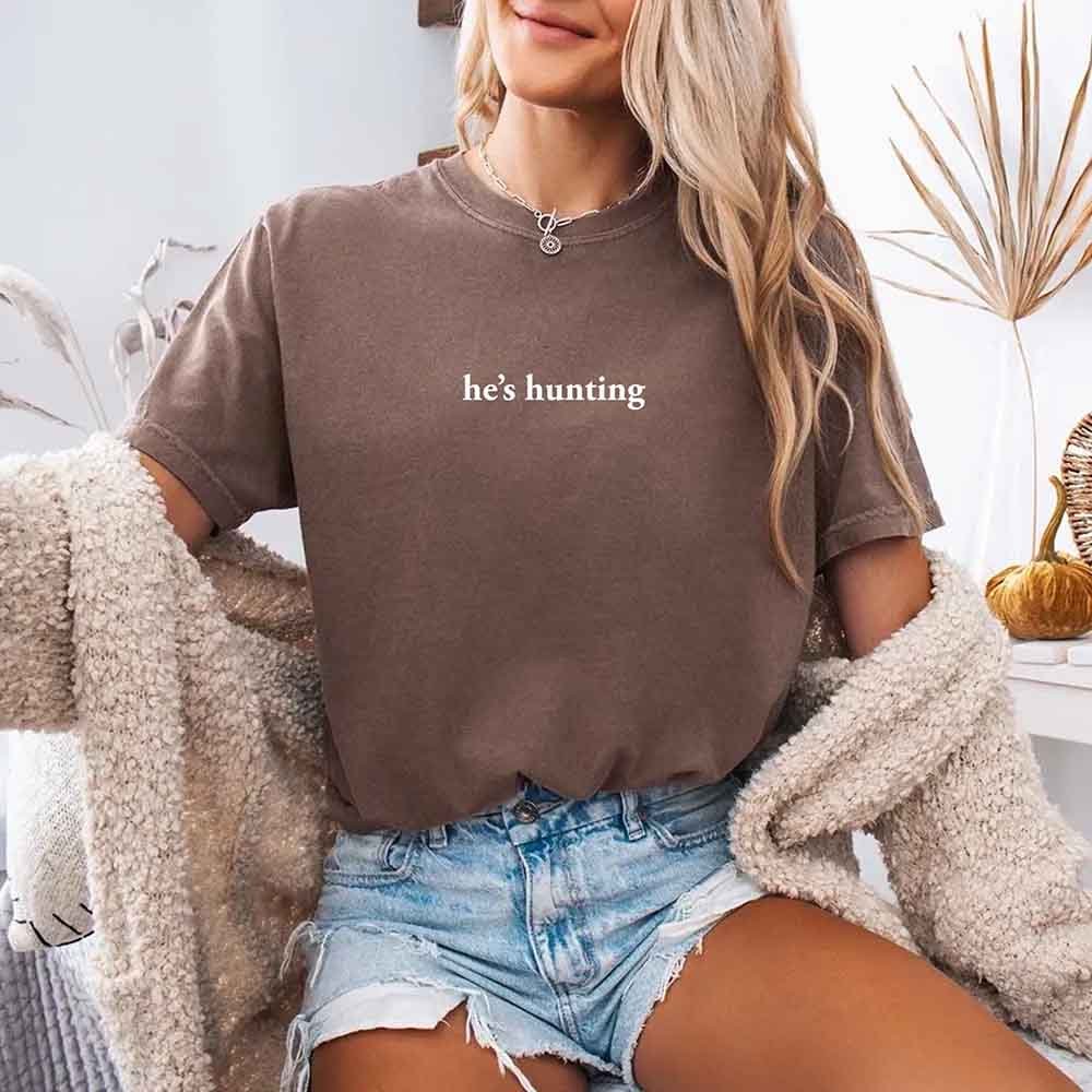 T-shirt humoristique sur le mode de vie en plein air pour femmes
