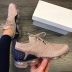 Baskets violettes 2021 pour femmes, chaussures décontractées en maille avec coussin d'air, plates