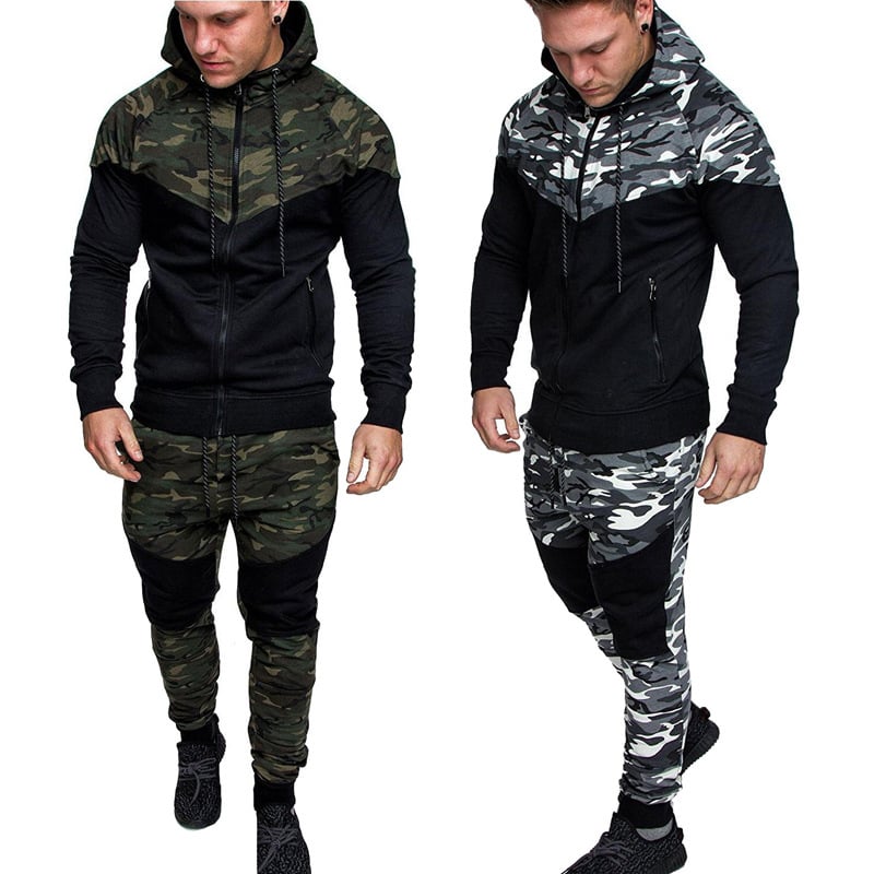Ensemble pull à capuche slim fit pour homme
