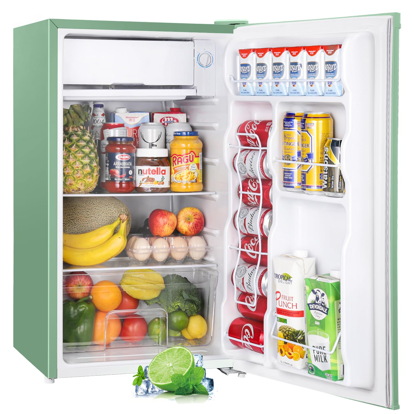 Mini Réfrigérateur Upstreman 90 L Vert avec Congélateur
