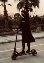 Scooter pliable