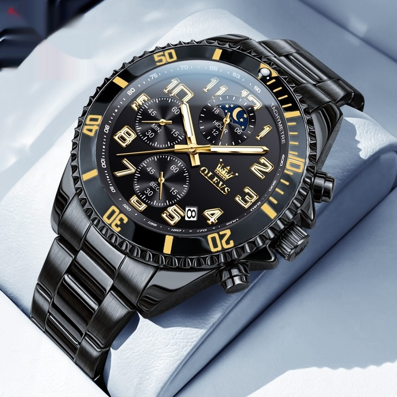Montre multifonction pour homme