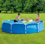 Piscine gonflable ronde à supports