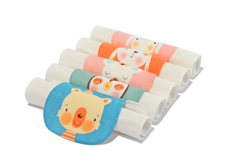 Serviette Absorbante de Sueur en Gaze à 4 Couches pour Bébé