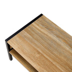 Table basse en rotin de 40,16 pouces