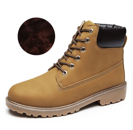 Bottines Martin roses en cuir PU pour femmes, chaussures plates à la cheville