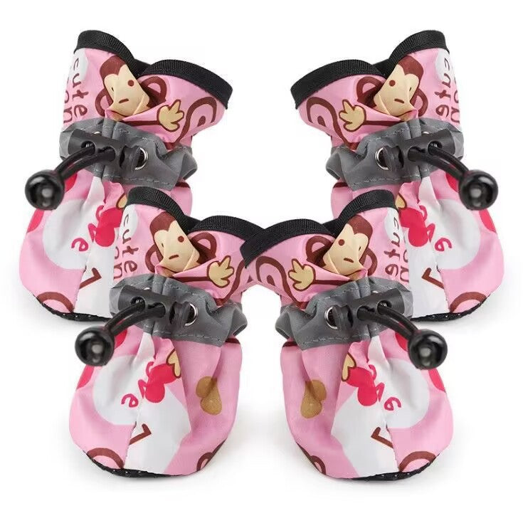 Bottines imperméables antidérapantes pour chiens
