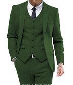 Costume 3 pièces pour homme, idéal pour les affaires et les mariages