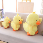 Canard en peluche jaune dansant avec expressions