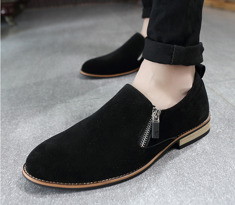 Bottines en daim style britannique pour hommes