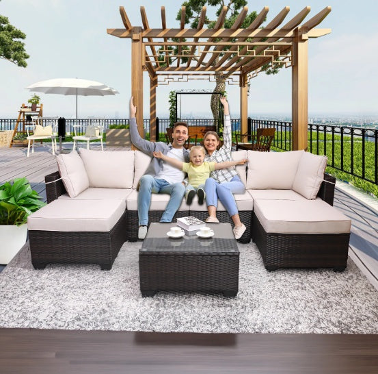 Canapé d'extérieur et mobilier de jardin