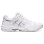 Chaussures de tennis ASICS Gel-Dedicate 7 pour femme, pointure 9,5, blanc/argent pur