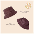 Bob classique en coton pour l'été – Chapeau de soleil léger en coton