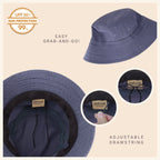 Bob classique en coton pour l'été – Chapeau de soleil léger en coton