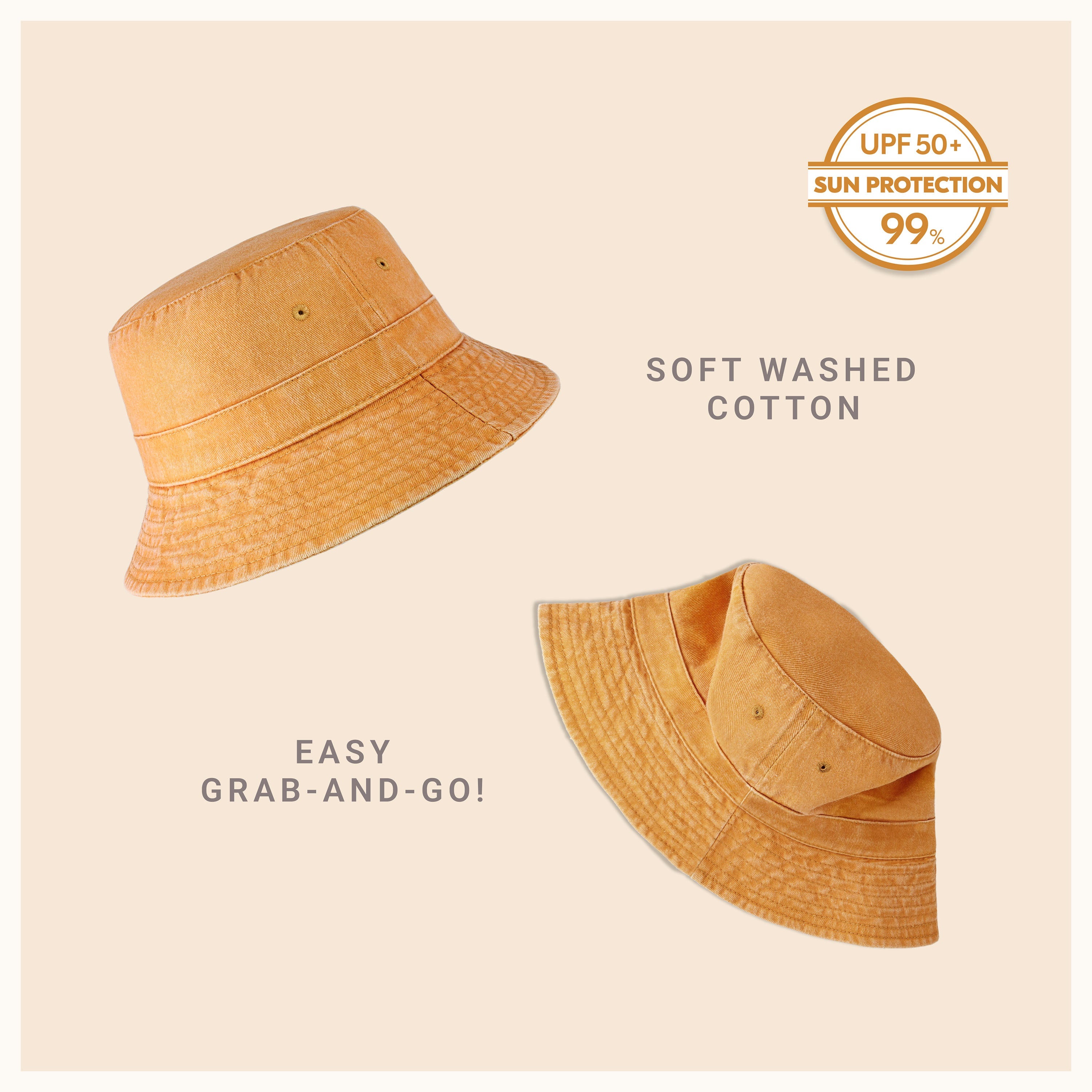 Bob classique en coton pour l'été – Chapeau de soleil léger en coton