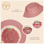 Bob classique en coton pour l'été – Chapeau de soleil léger en coton