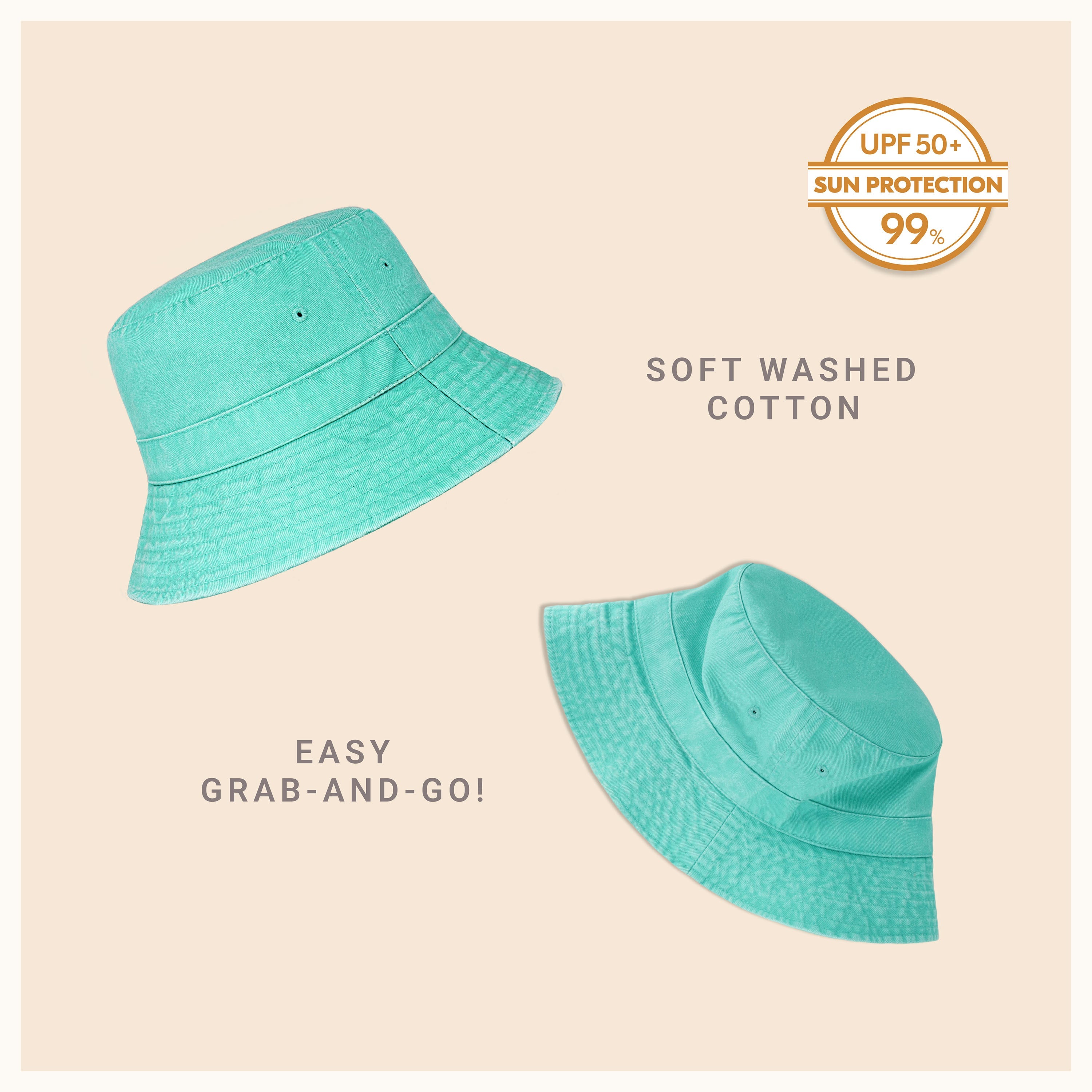 Bob classique en coton pour l'été – Chapeau de soleil léger en coton