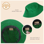 Bob classique en coton pour l'été – Chapeau de soleil léger en coton
