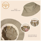 Bob classique en coton pour l'été – Chapeau de soleil léger en coton